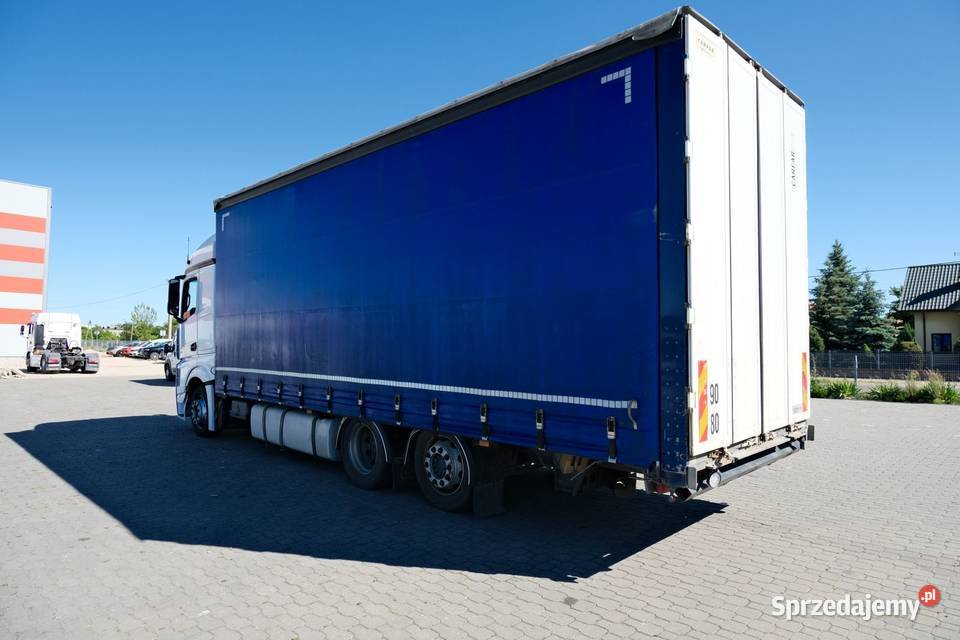 Zabudowa Firanka Plandeka MERCEDES ACTROS Firana Łódź