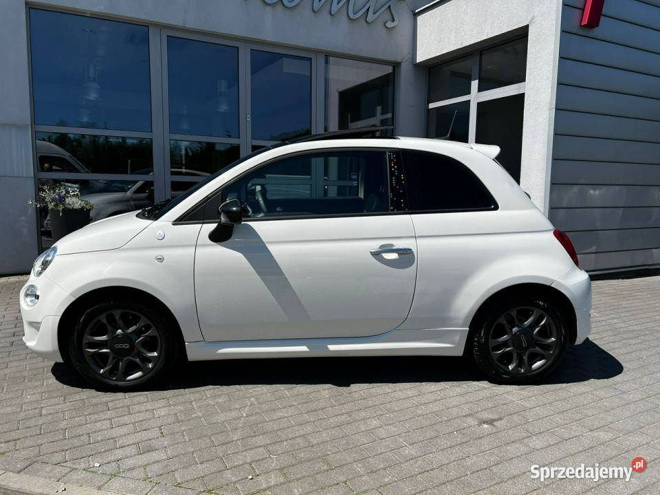 Fiat 500 Salon Hey Google Panorama CarPlay I centralny zamek Baranowo