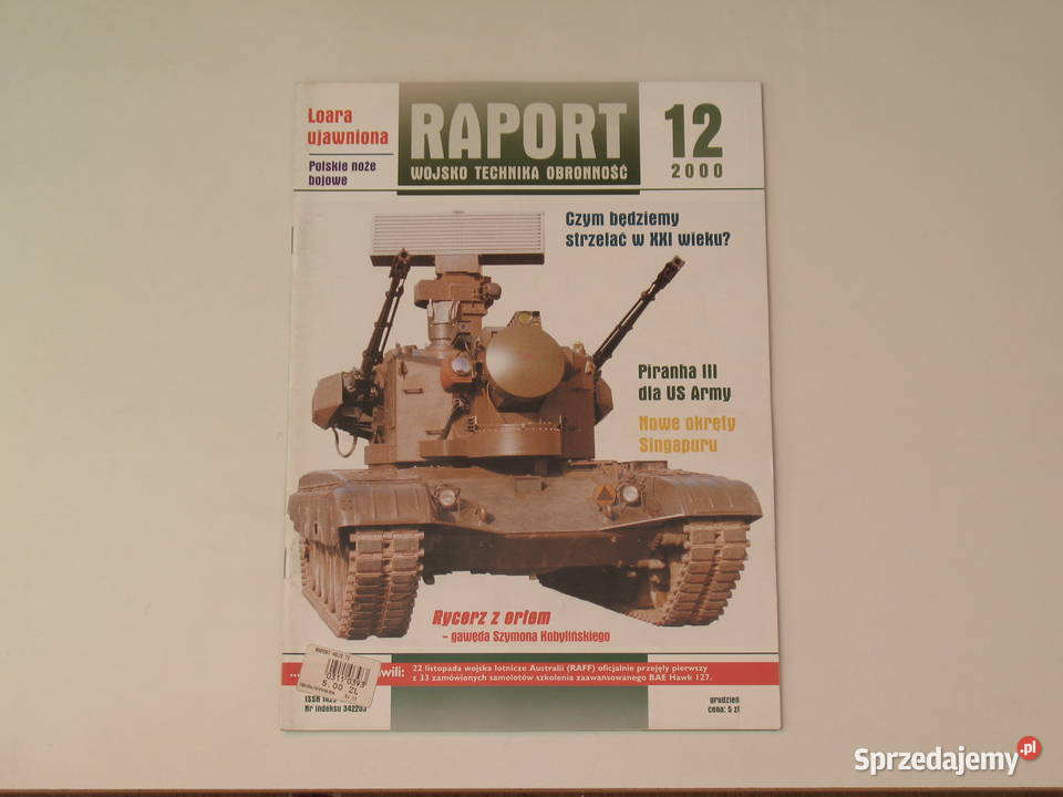 Raport WTO 412 rocznik 2000 6 Kraków sprzedam