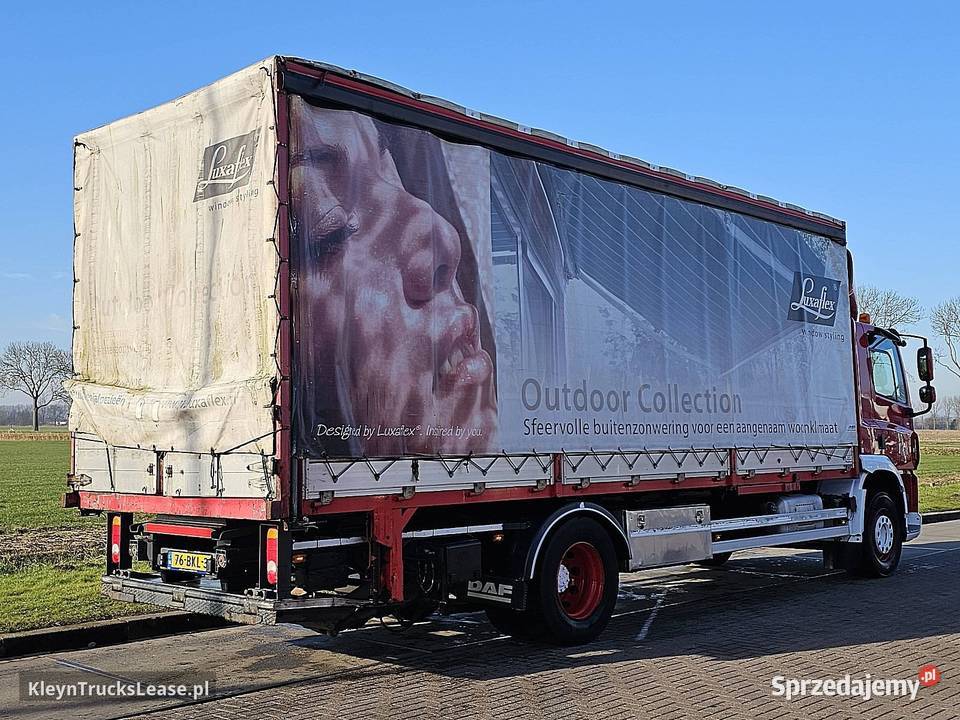 DAF CF 260 BDFBOX LIFT AIRCO firanka 4x2 2018