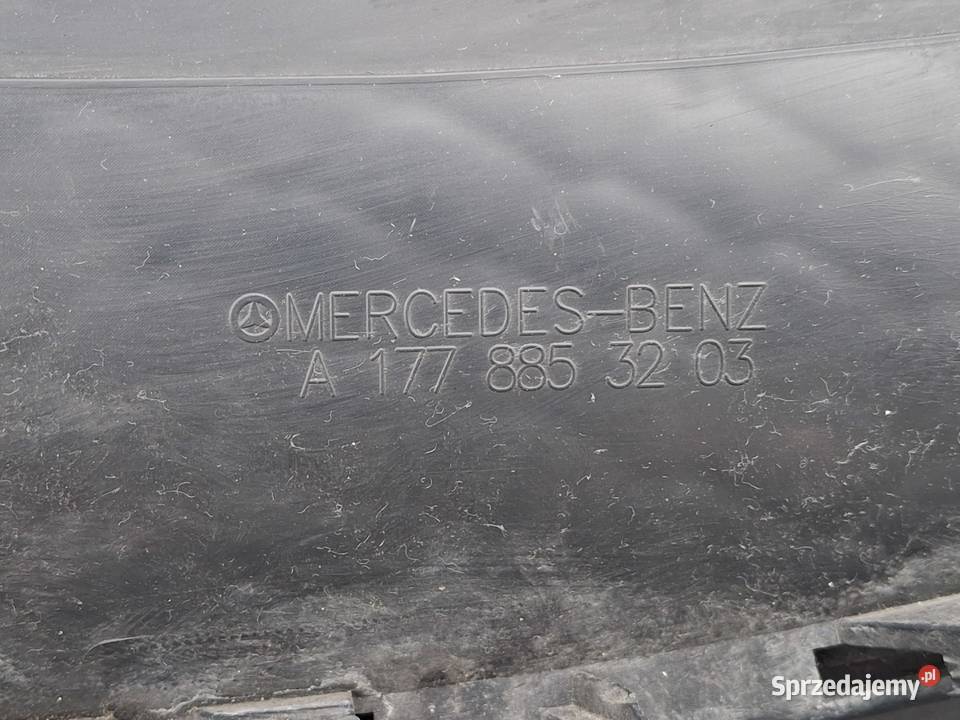 MERCEDES AKLASA W177 ZDERZAK PRZÓD PRZEDNI Bieleń