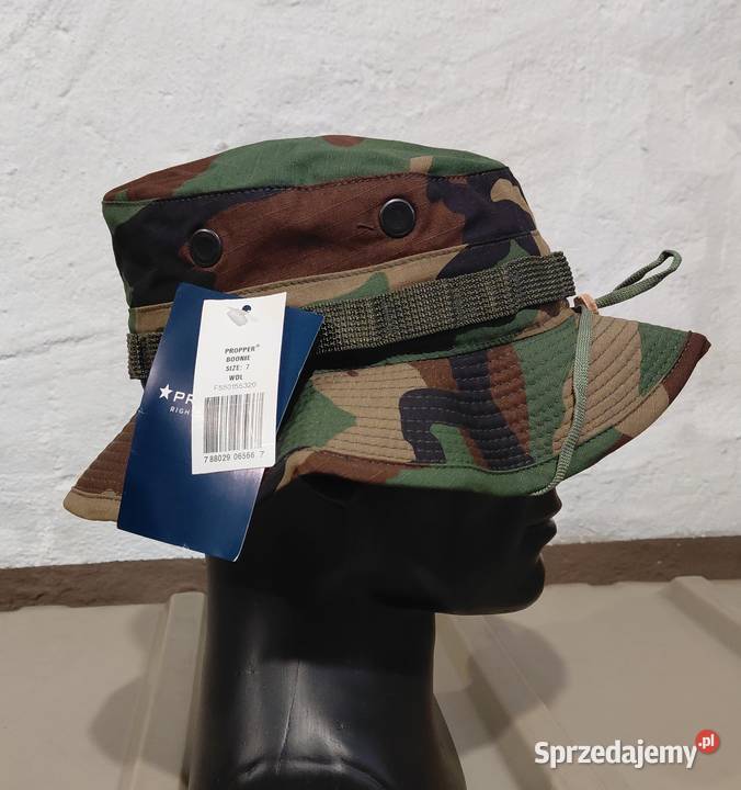 Kapelusz PROPPER boonie hat woodland 7 Antyki, Sztuka, Kolekcje Wrocław