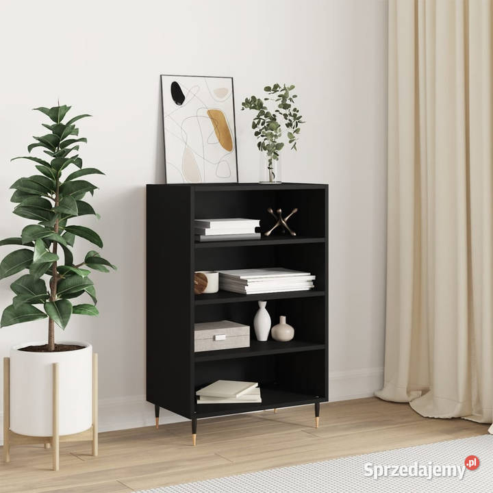 Szafka czarna 57x35x90 materiał drewnopochodny Warszawa