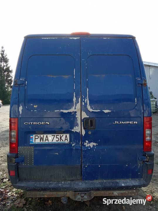 1 WŁAŚCICIEL PRZEBIEG CITROEN JUMPER 20 HDI wielkopolskie
