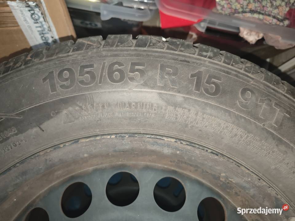 Felgi stalowe 5x110 z oponami r15 opel astra h Lubin