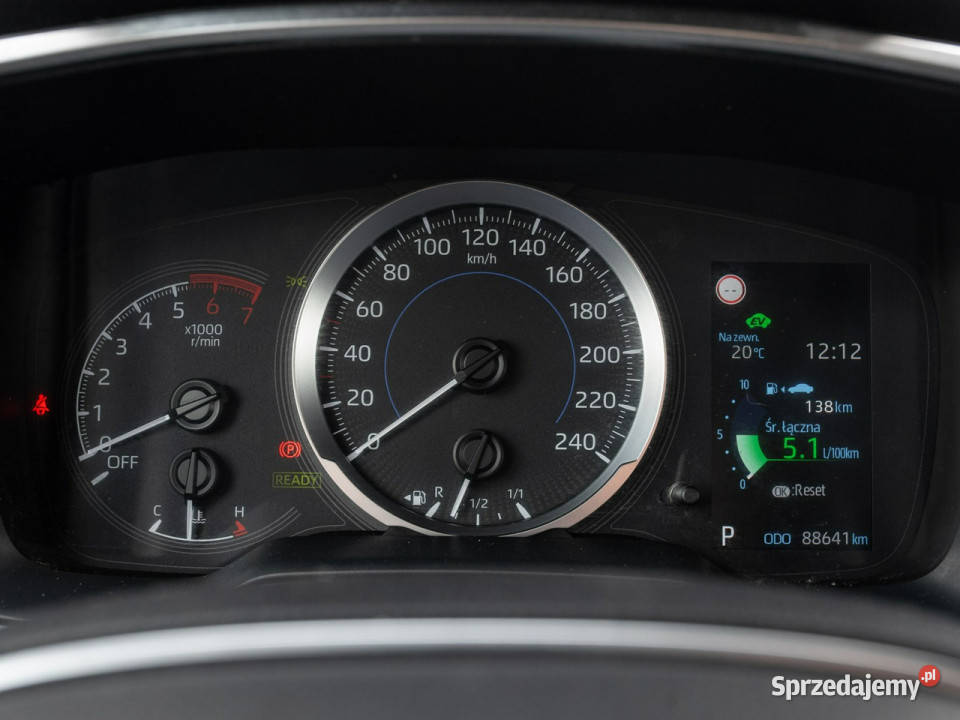 Toyota Corolla KK2131N18 Hybrid Comfort Kcofania komputer pokładowy Pępowo