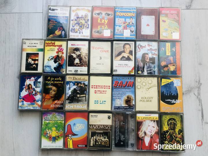 Kaseta audio Składanka kasety hity zagraniczne Łódź