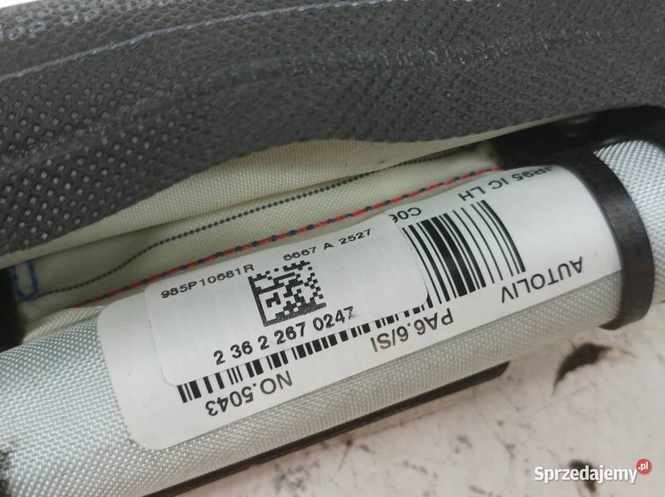 KURTYNA LEWA PRAWA KOMPLET Renault Scenic III Rok produkcji 2012