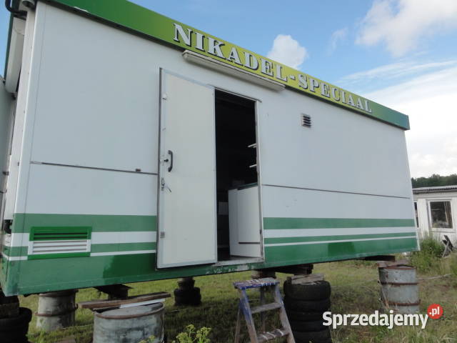 Kontener gastronomiczny z wyposażeniem7x350m Kawno