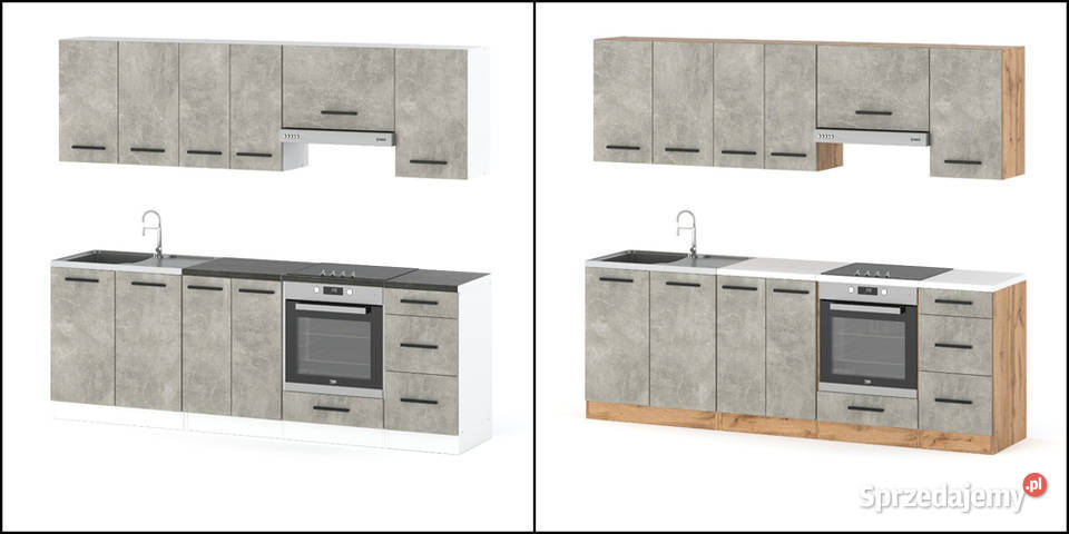 Meble Kuchenne Zestaw Mokka Plus 24m Kuchnia Elbląg