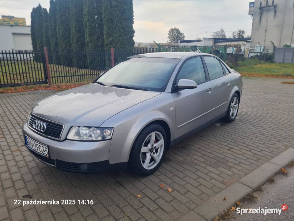 AUDI A4 ładna długie opłaty 2003r Grajewo