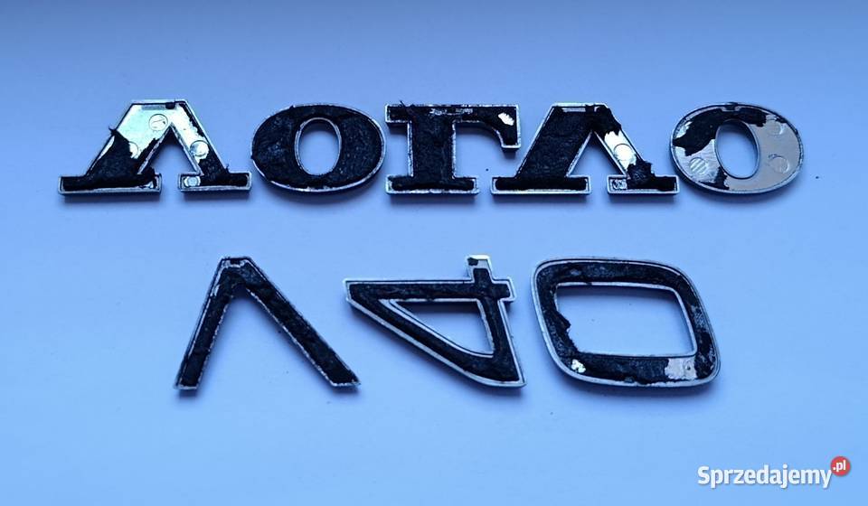 Napis emblemat Volvo V40 9504r kujawsko-pomorskie Lipno
