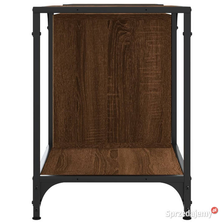 Szafka pod telewizor brązowy dąb 153x37x50