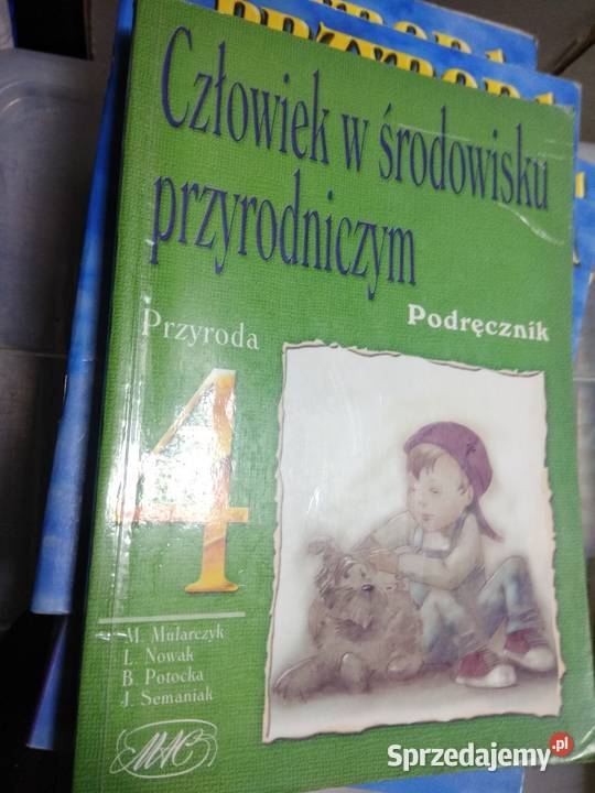 Człowiek w środowisku przyrodniczym podręczniki Podręczniki Warszawa sprzedam