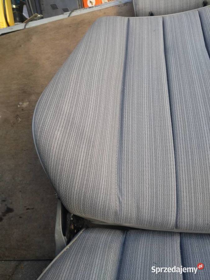 Mercedes W124 materiał granatowy i popiel Przeźmierowo sprzedam