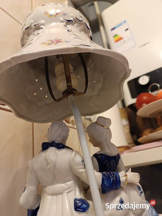 Porcelanowa lampa Lampy stołowe i nocne Świętochłowice