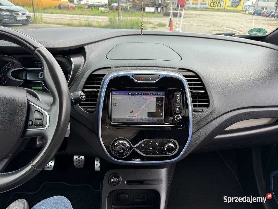 Renault Captur 12 BENZYNA Klimatronik Nawigacja immobilizer Konin