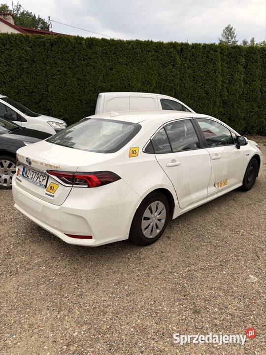 Toyota Corolla hybryda z gazem LPG Warszawa