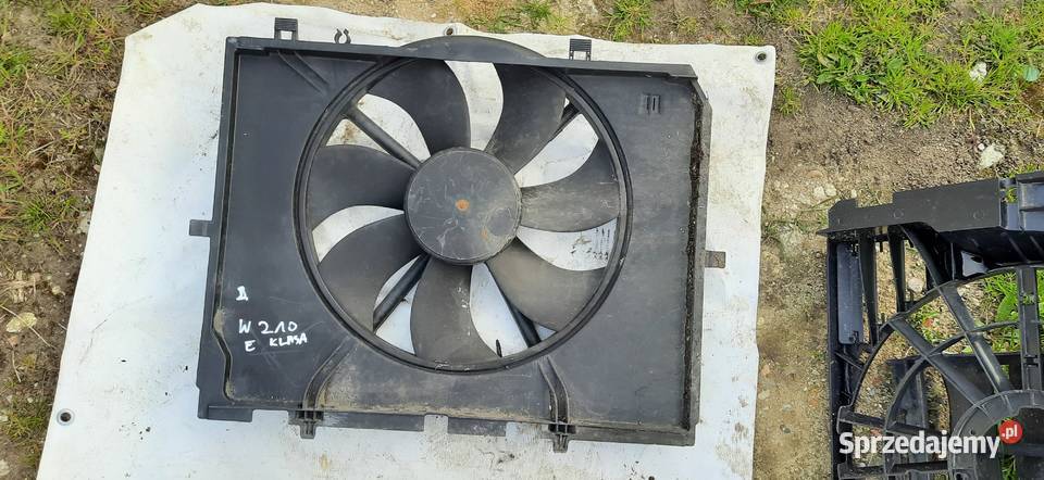 MERCEDES W 210 E KLASA WENTYLATOR CHŁODNICY osobowe dolnośląskie Siechnice sprzedam