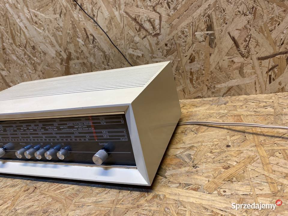 Radio amplituner Saba Tiberg film pokazowy Elektronika świętokrzyskie