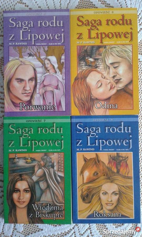 Saga rodu z Lipowej M P Rawinis 16 tomów historyczne Poznań