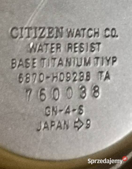 Koperta z bransoletą Citizen 6870H09238 TA Katowice sprzedam