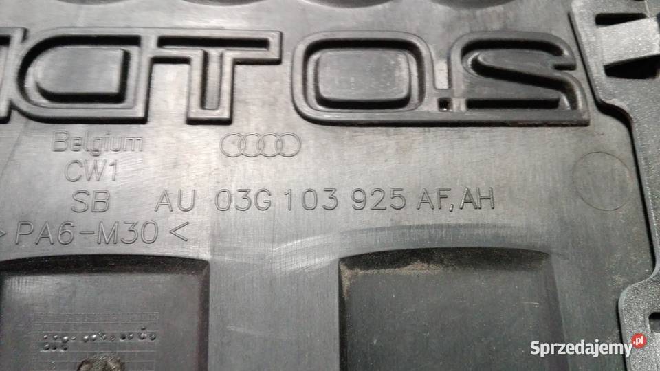 AUDI 20 TDI POKRYWA SILNIKA 03G103925AF AH Kiełczyna sprzedam