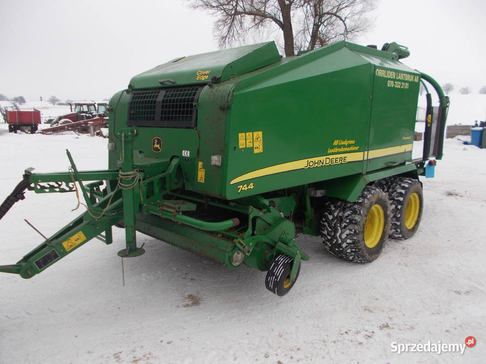 prasoowijarka prasa JD 744 John Deere sprzedam