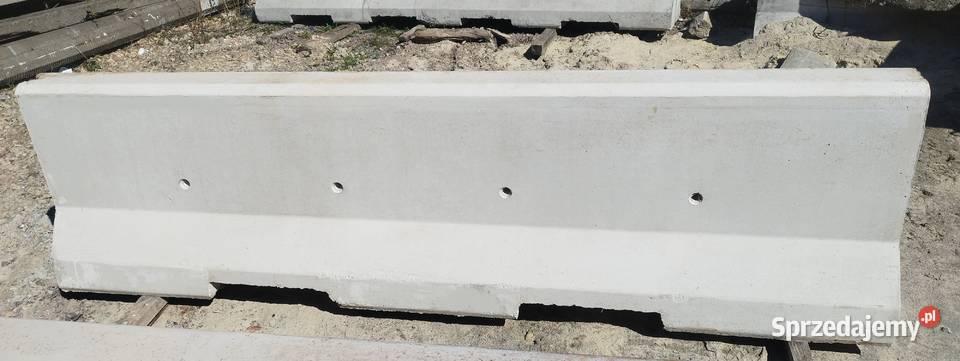 Bariery betonowe drogowe jednostronne 3m Jersey Pozostałe śląskie Dąbrowa Górnicza