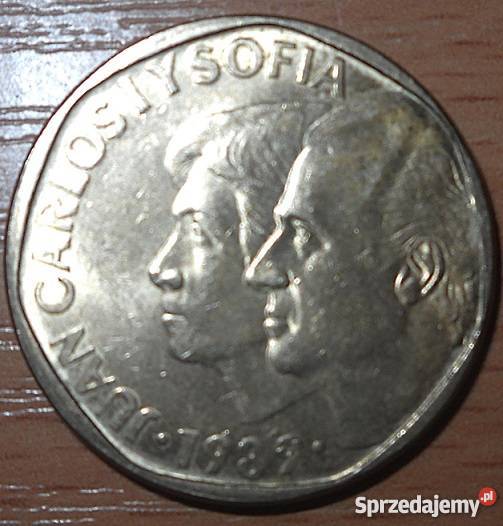 HISZPANIA500 PESETAS1989 r JUAN CARLOS Y Legionowo