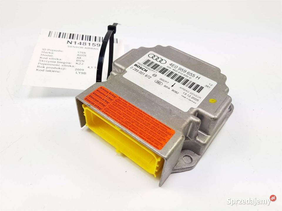 SENSOR AIRBAG 4E0959655H AUDI A8 D3 Lipno