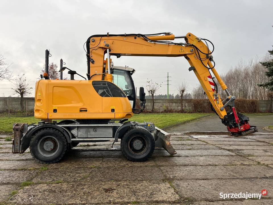 Koparka kołowa 20 ton wynajem z operatorem Warszawa usługi budowlane