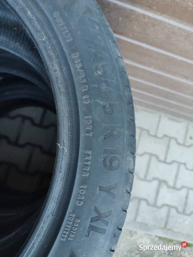 Opony letnie 24545 R19 Y XL podkarpackie Dębica