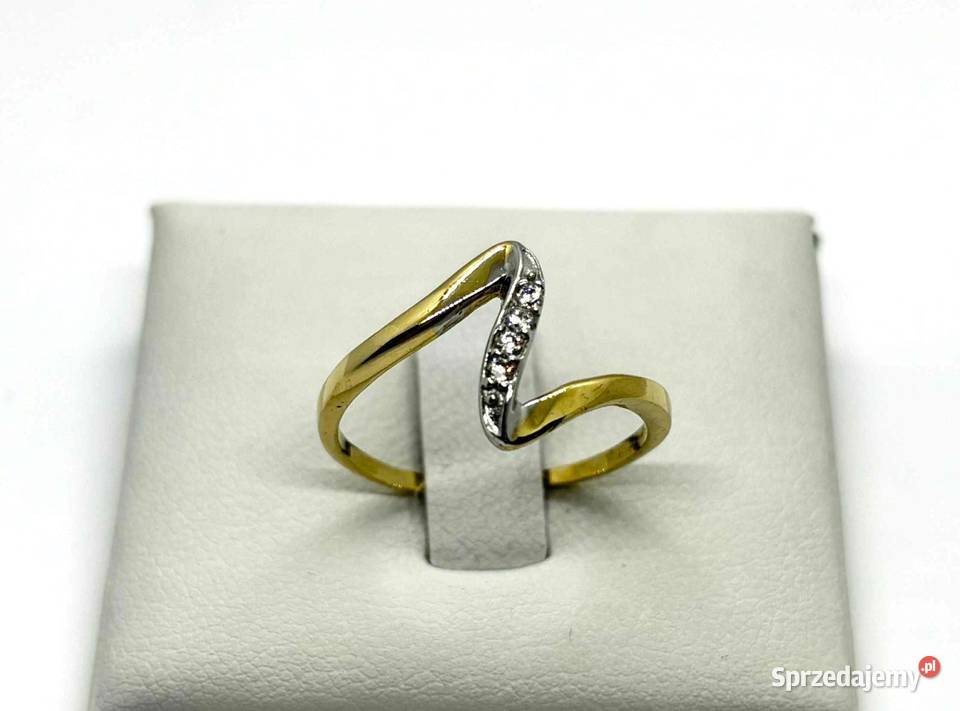 Nowy Złoty Pierścionek pr 585 21g R19 Elbląg
