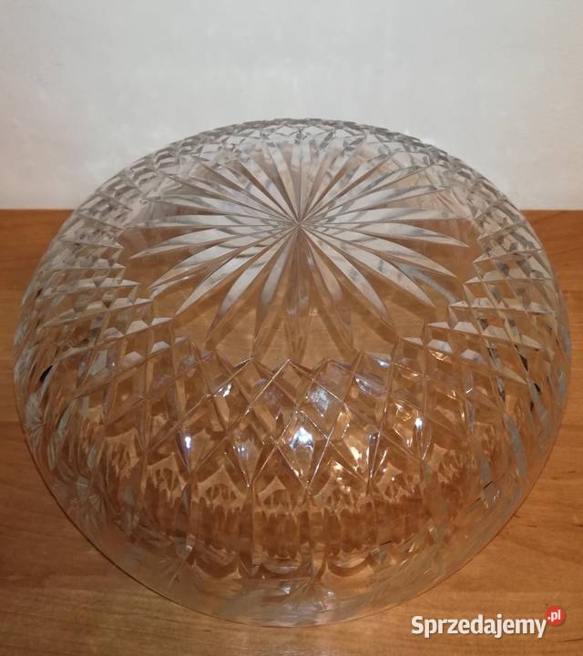 Kryształ PRL duża piękna misa stan idealny Warszawa