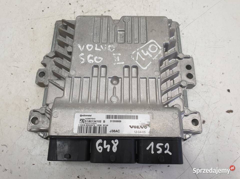 Volvo S60 II 16 D2 STEROWNIK SILNIKA komputer sprzedam