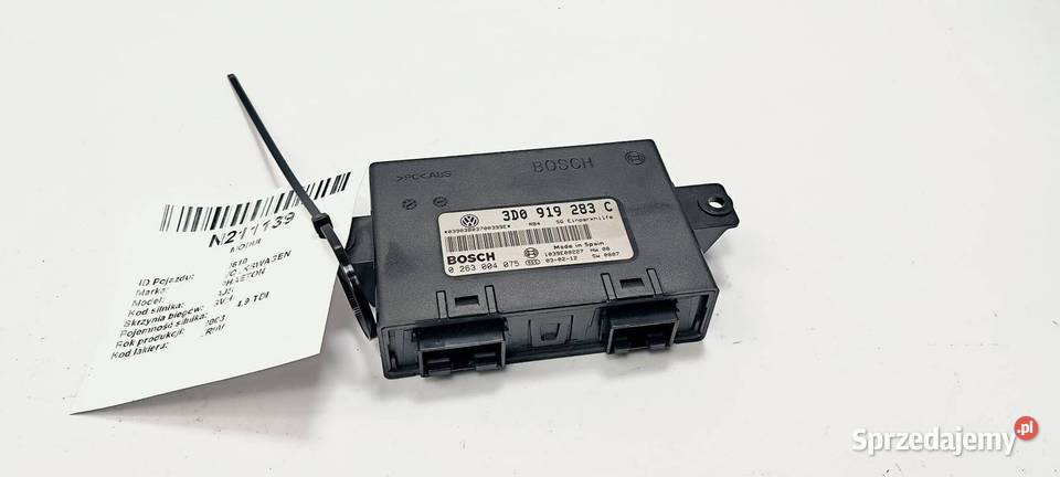 MODUŁ VOLKSWAGEN PHAETON 3D0919283C Lipno sprzedam