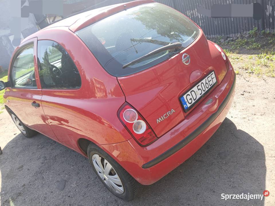 Nissan Micra 07r 12b Wspomaganie Elbląg sprzedam