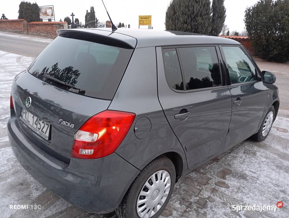 Skoda Fabia II 12 Benzyna MpI 70 przebieg 110 Łódź
