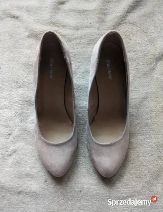 Beżowe czółenka na obcasie Graceland Gdańsk