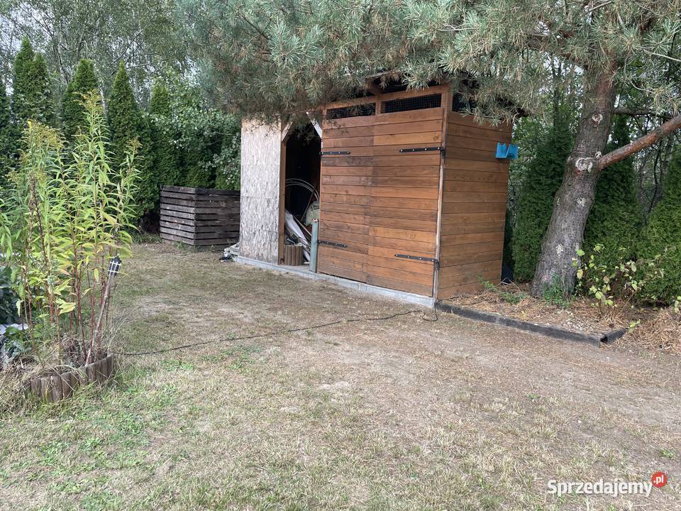 Działka rekreacyjna 813m z domkiem 35m jezioro Krasne