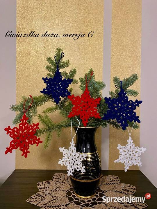 Śnieżynki Boże Narodzenie Jastków sprzedam