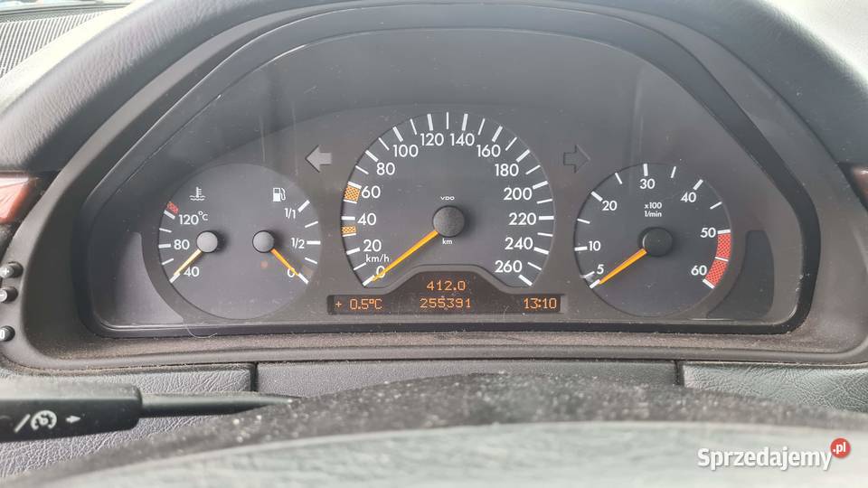 Mercedes W210 30 TDI Wojska