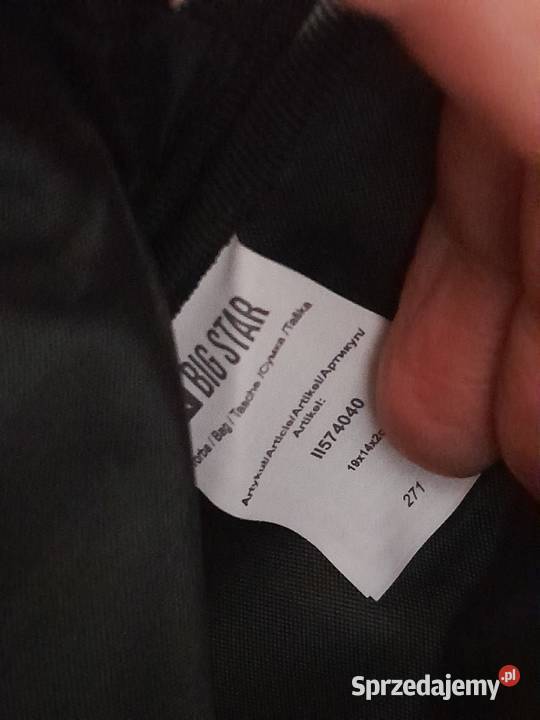 Torba saszetka listonoszka na ramię Big Star Zielona Góra