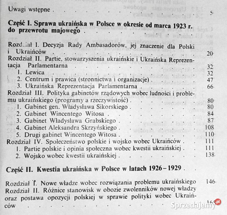 Kwestia ukraińska w Polsce w latach 19231929 R lubelskie