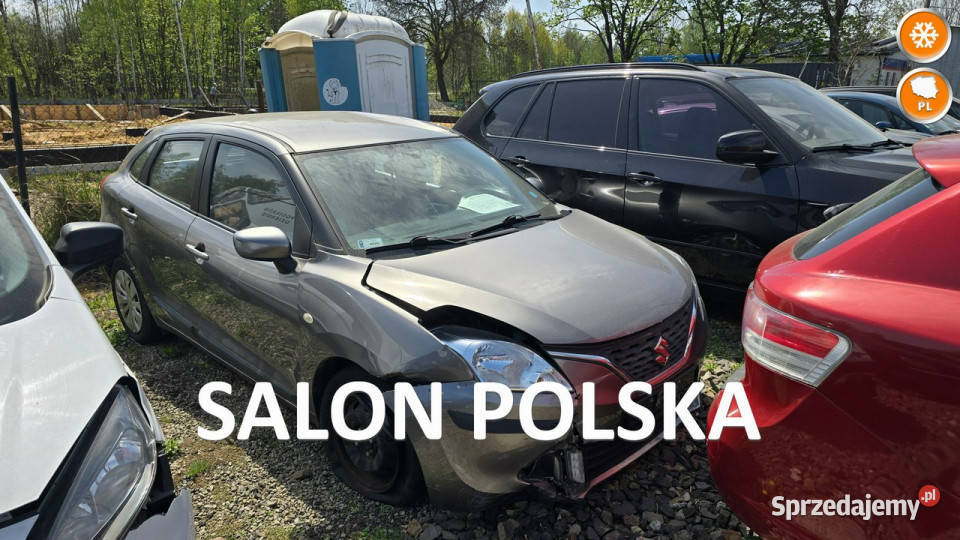 Suzuki Baleno Salon Mały przebieg Pali Jedzie Rok produkcji 2017 Karczew