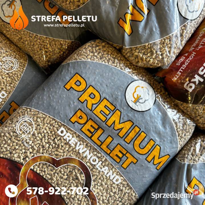 Straszęcin i PREMIUM pellet sosnowy 6mm