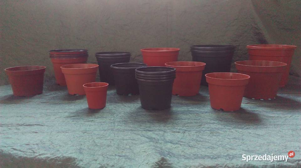 doniczki PLASTIK Robocze i Do Osłonek 13