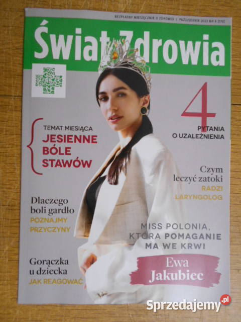 Świat Zdrowia 8 170 Ewa Jakubiec Parczew sprzedam