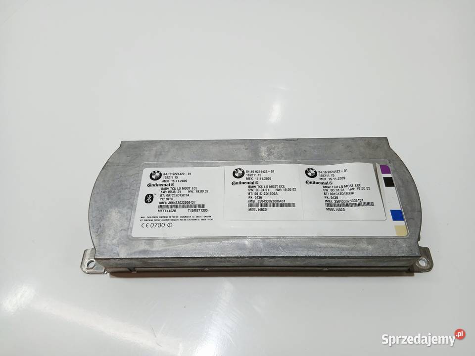 MODUŁ STEROWNIK BLUETOOTH BMW E60 LCI 9224422 osobowe lubelskie